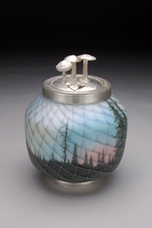Harlan Butt Colorado Horizon #2, 2006 Silver and enamel Courtesy the artist