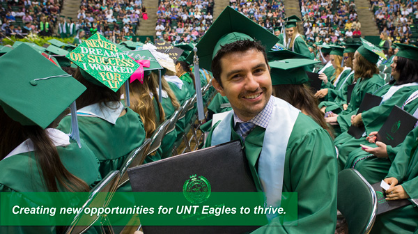 Creating new opportunities for UNT students