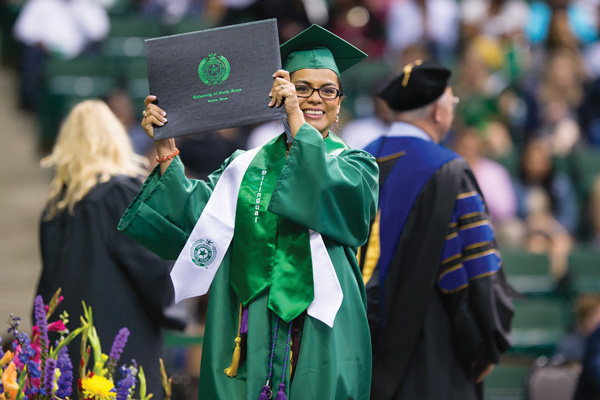 UNT graduation