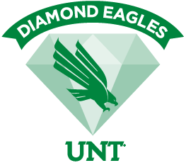 UNT Diamond Eagles Society logo